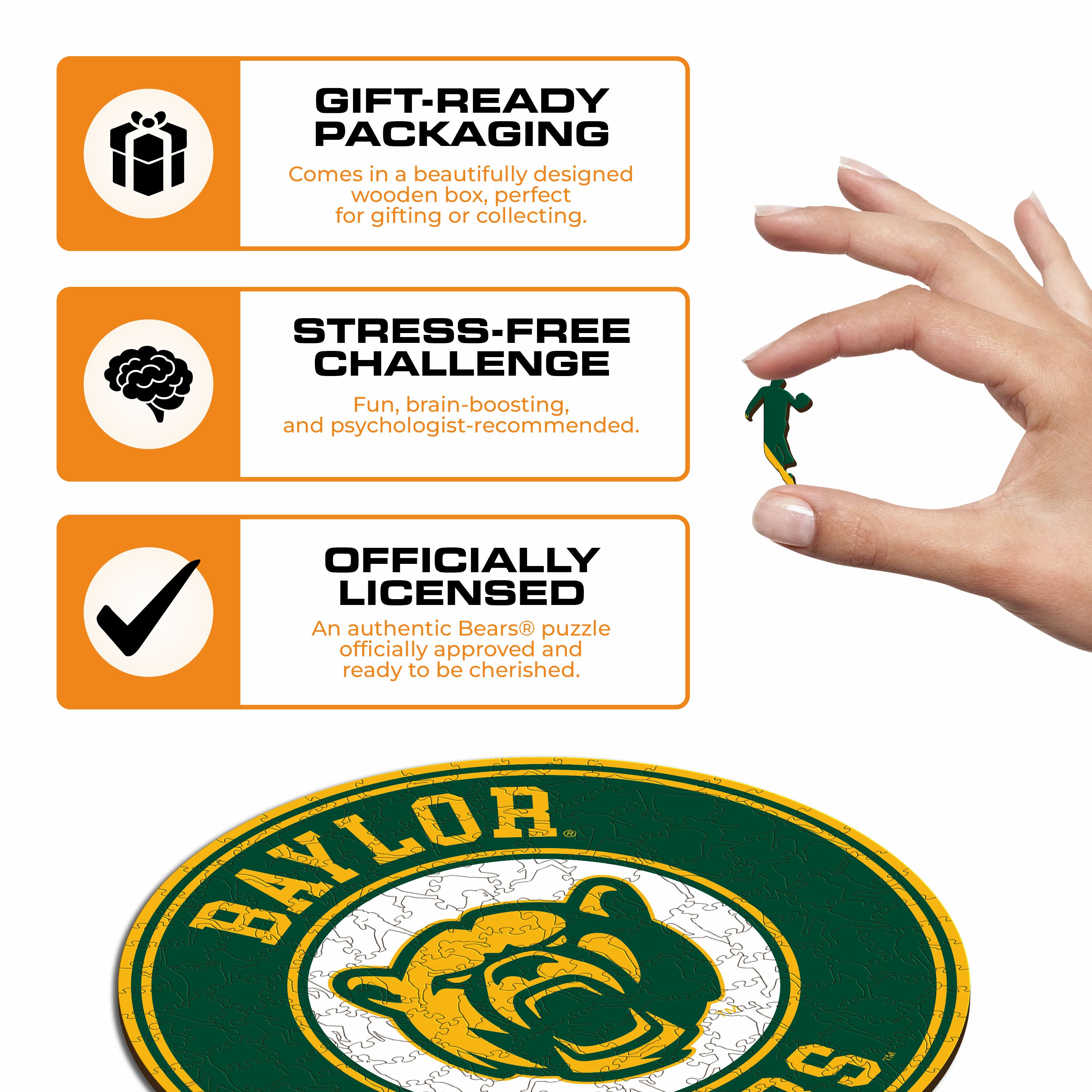 Baylor University - Wooden Puzzle