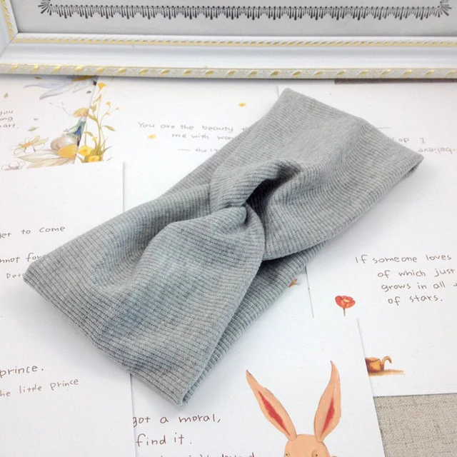 Solid Color Baby Headband Girl Accessories