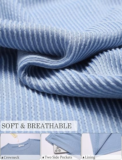 Women's Ribbed Knit Lounge Set