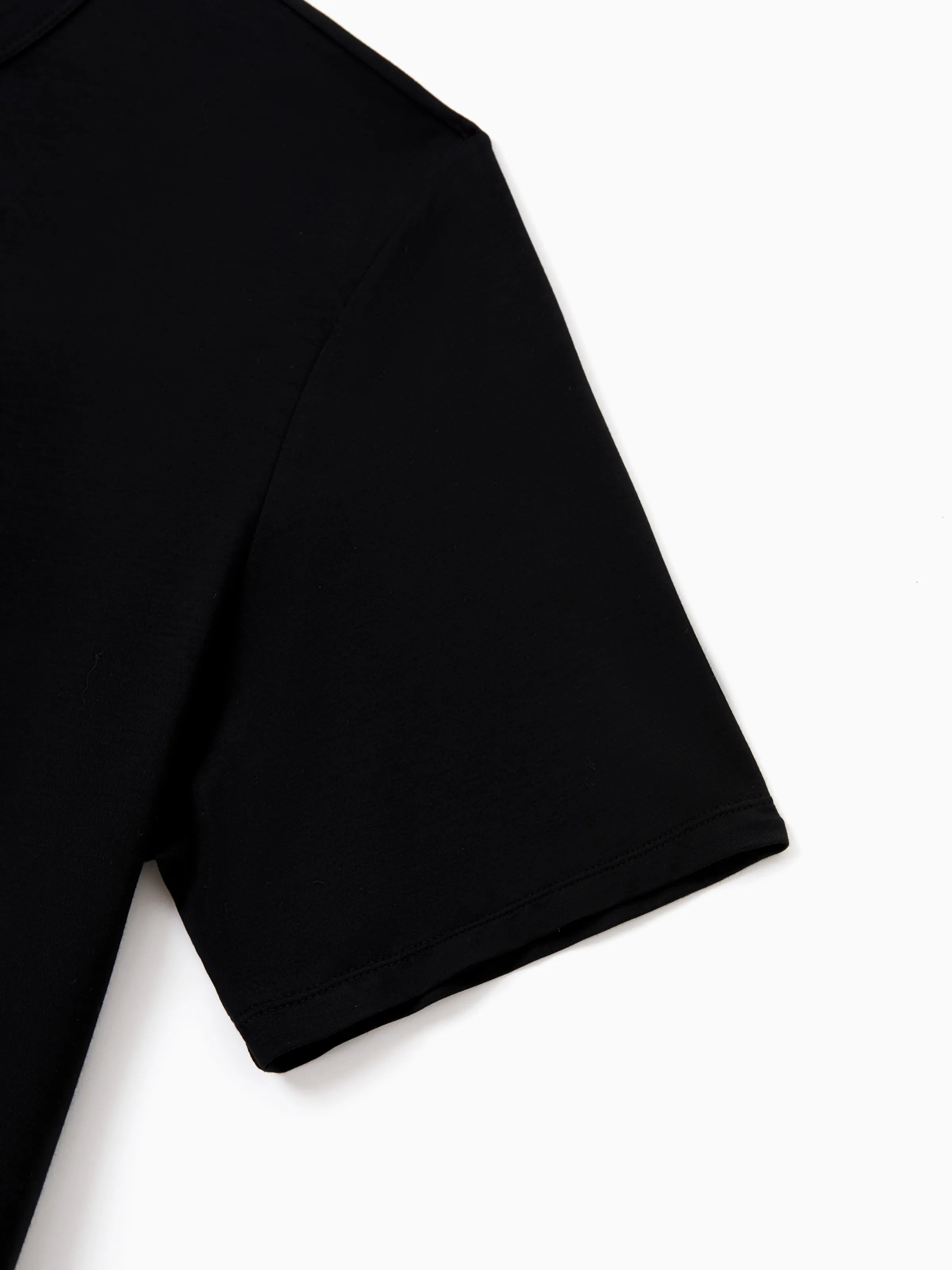 Bamboo Family Pajamas Space Theme Print Short-sleeve Matching Pajama set ( Snug-Fitting for Children ) White