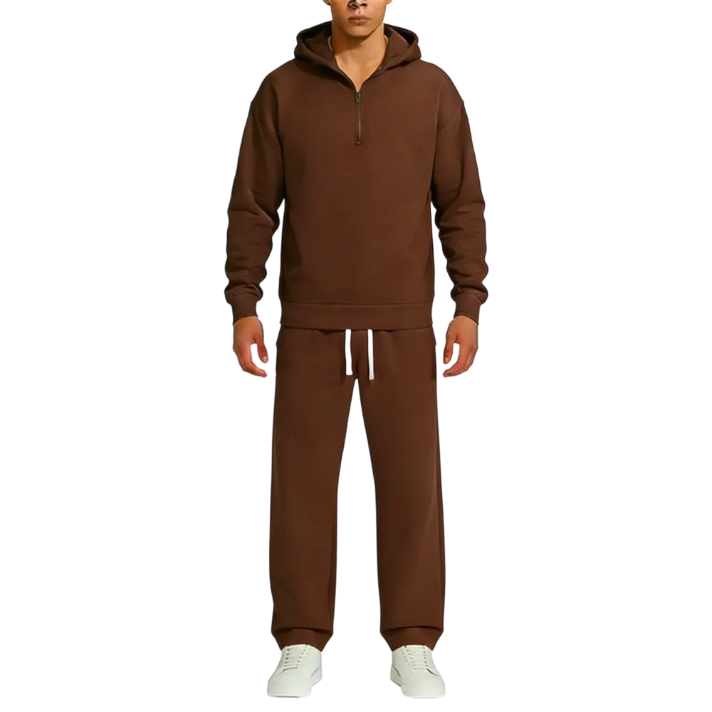 🔥Men's Plain Drop Shoulder Sweatsuit Set🔥
