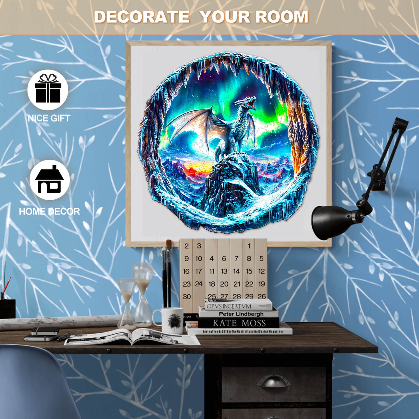 3D Aurora Dragon Wooden Jigsaw Puzzle