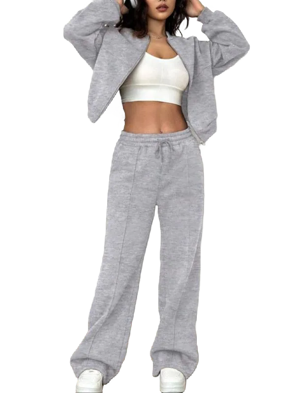 Women's Two-piece Set Solid