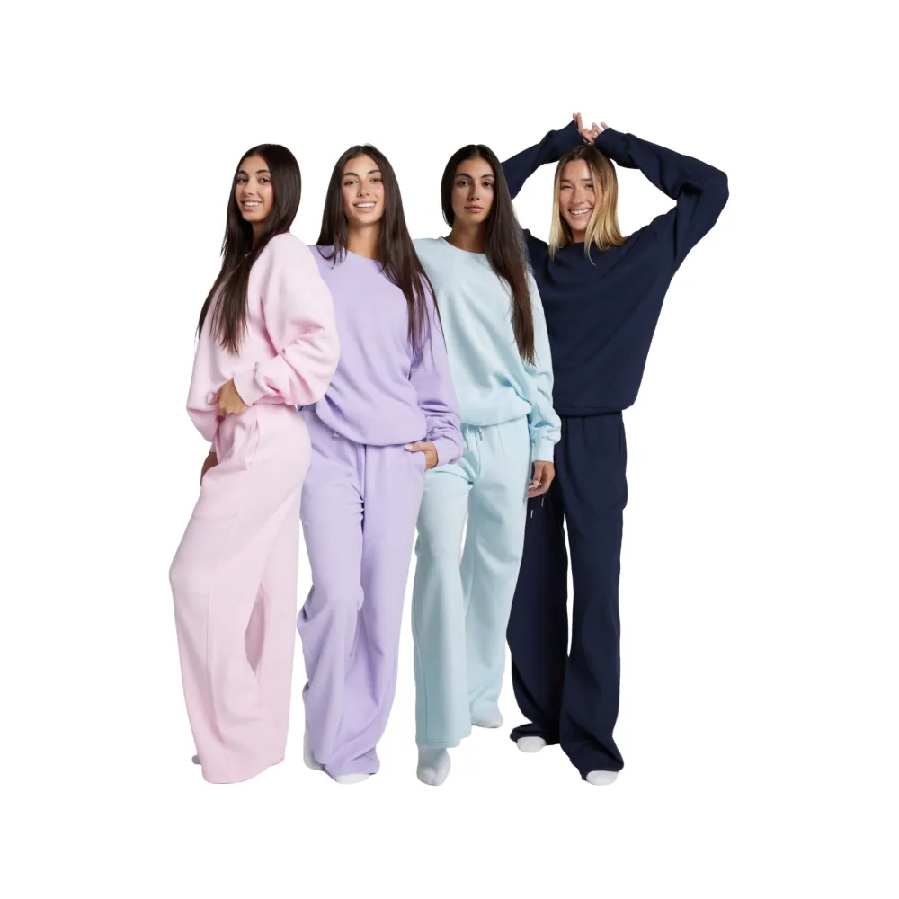 Waffle Lounge Long Sleeve Lounge Set