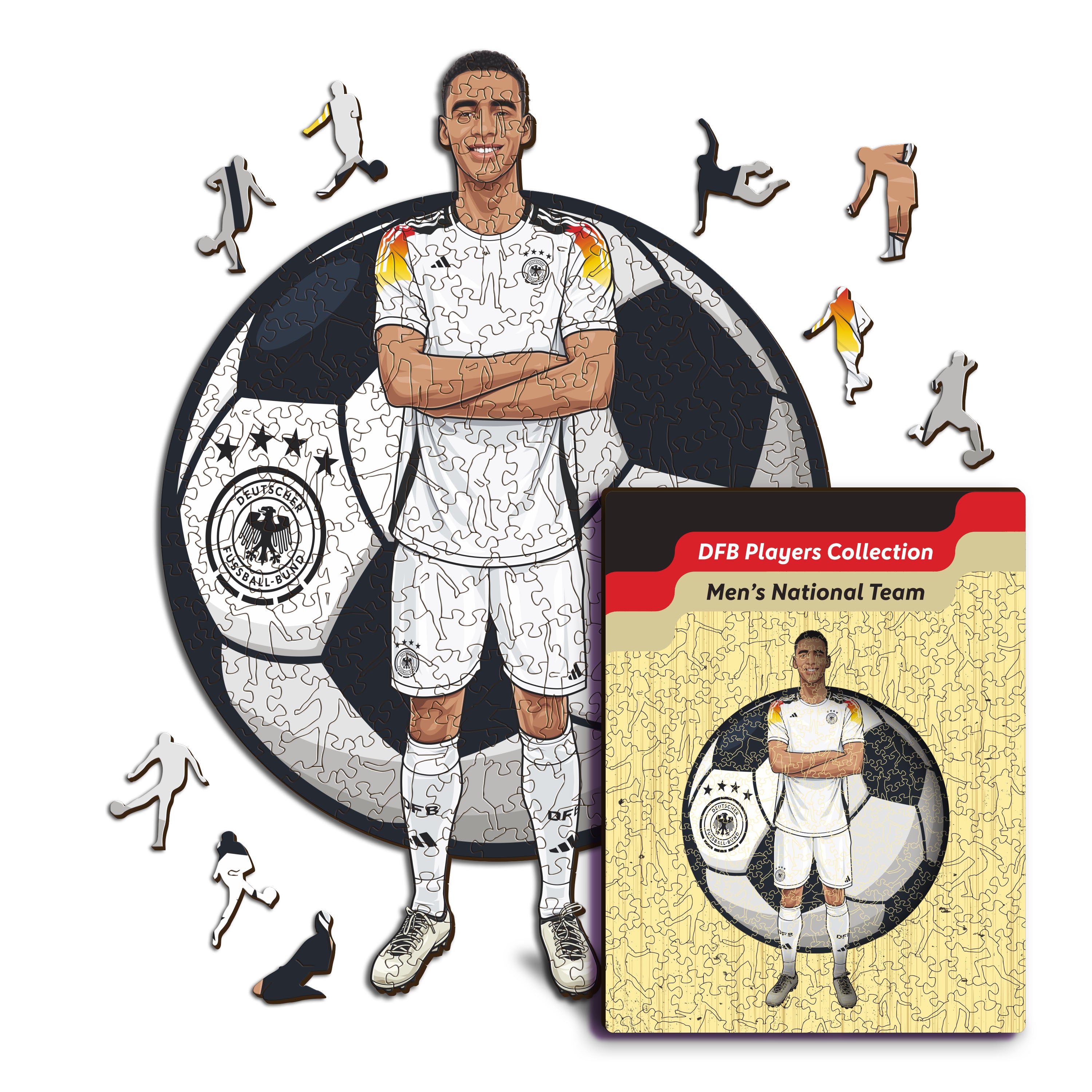 Jamal Musiala - Wooden Puzzle