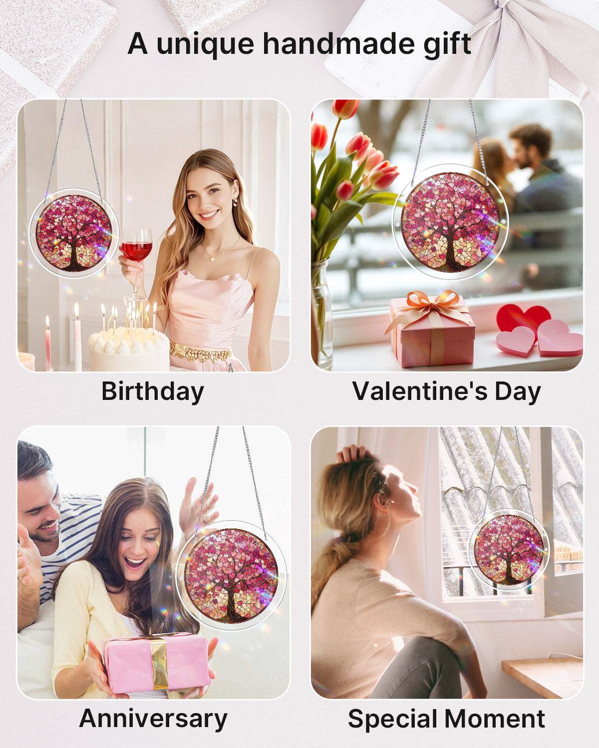 Branches of Love Light Suncatcher-Acrylic Window Art