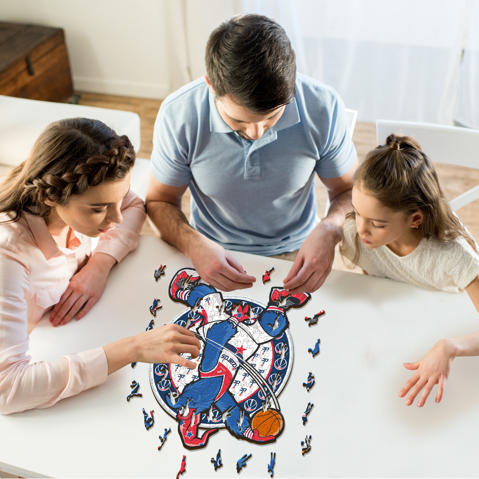 Washington Wizards™ Mascot - Wooden Puzzle