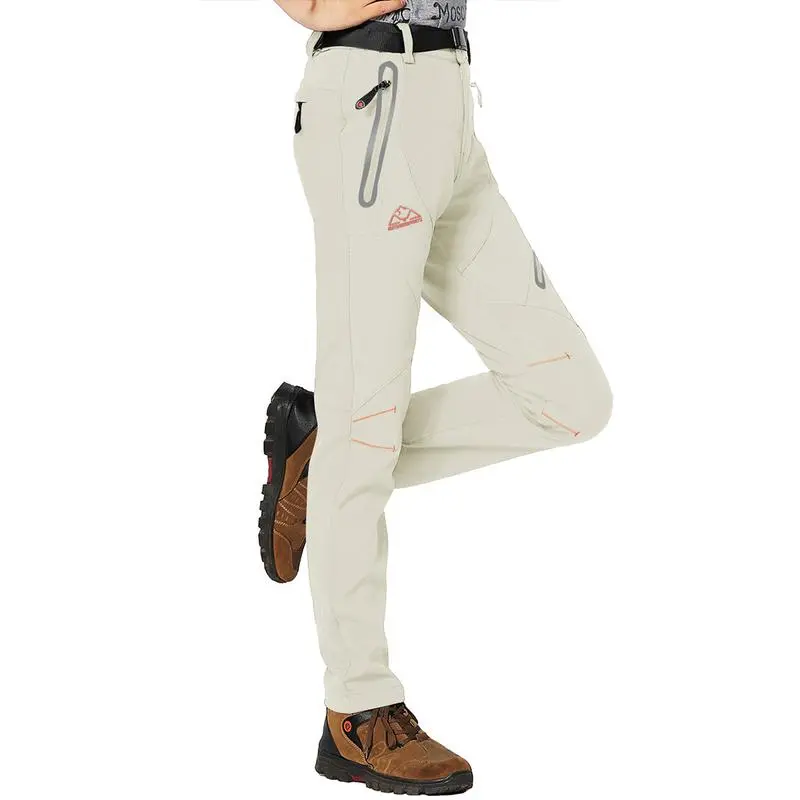 Women's Snow Pants Waterproof Insulated Fleece Thermal Ski Hiking Snowboard Pants