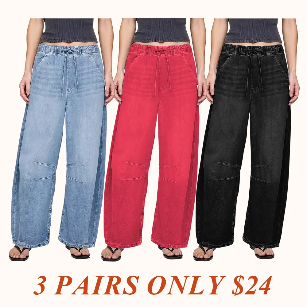 Women's Mid Rise UltraSoft Easy Horseshoe Jeans