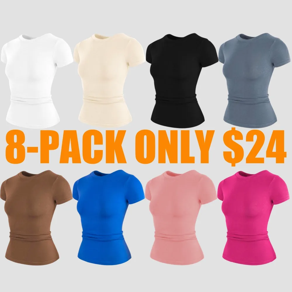 Women's Solid Color Sports Tee