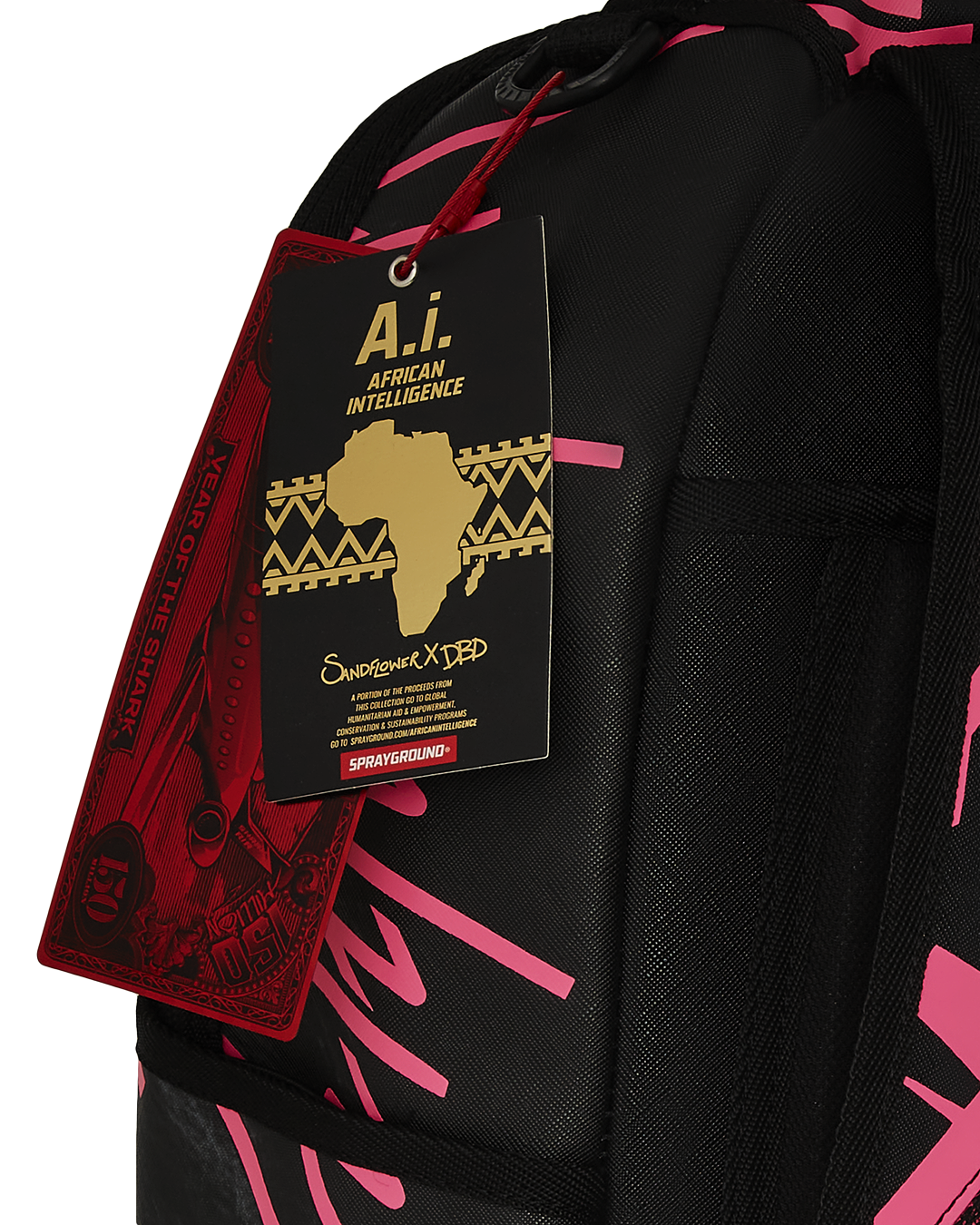 A.I. AFRICAN INTELLIGENCE PRIDE AND POWER BACKPACK - SANDFLOWER COLLAB