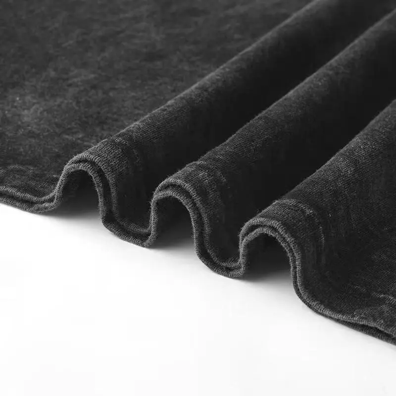 Holafish Retro Acid Wash Basic Unisex Tee & Shorts Cotton,7