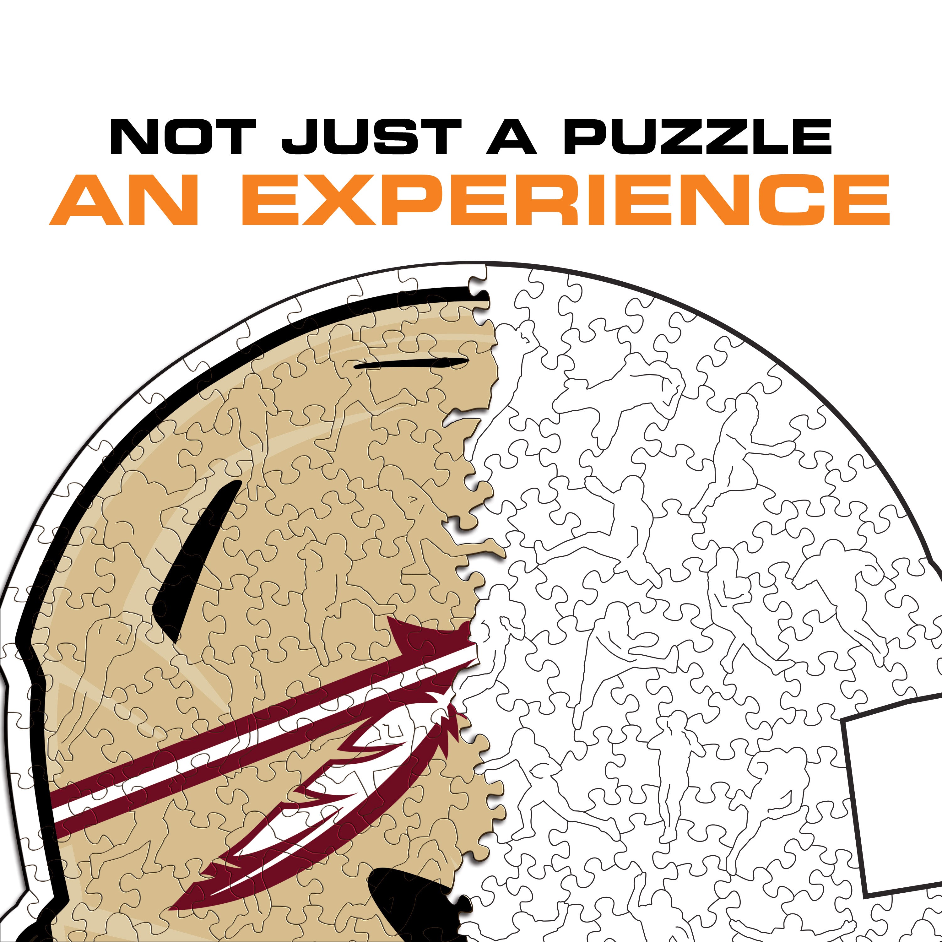 Florida State University Helmet - Wooden Puzzle