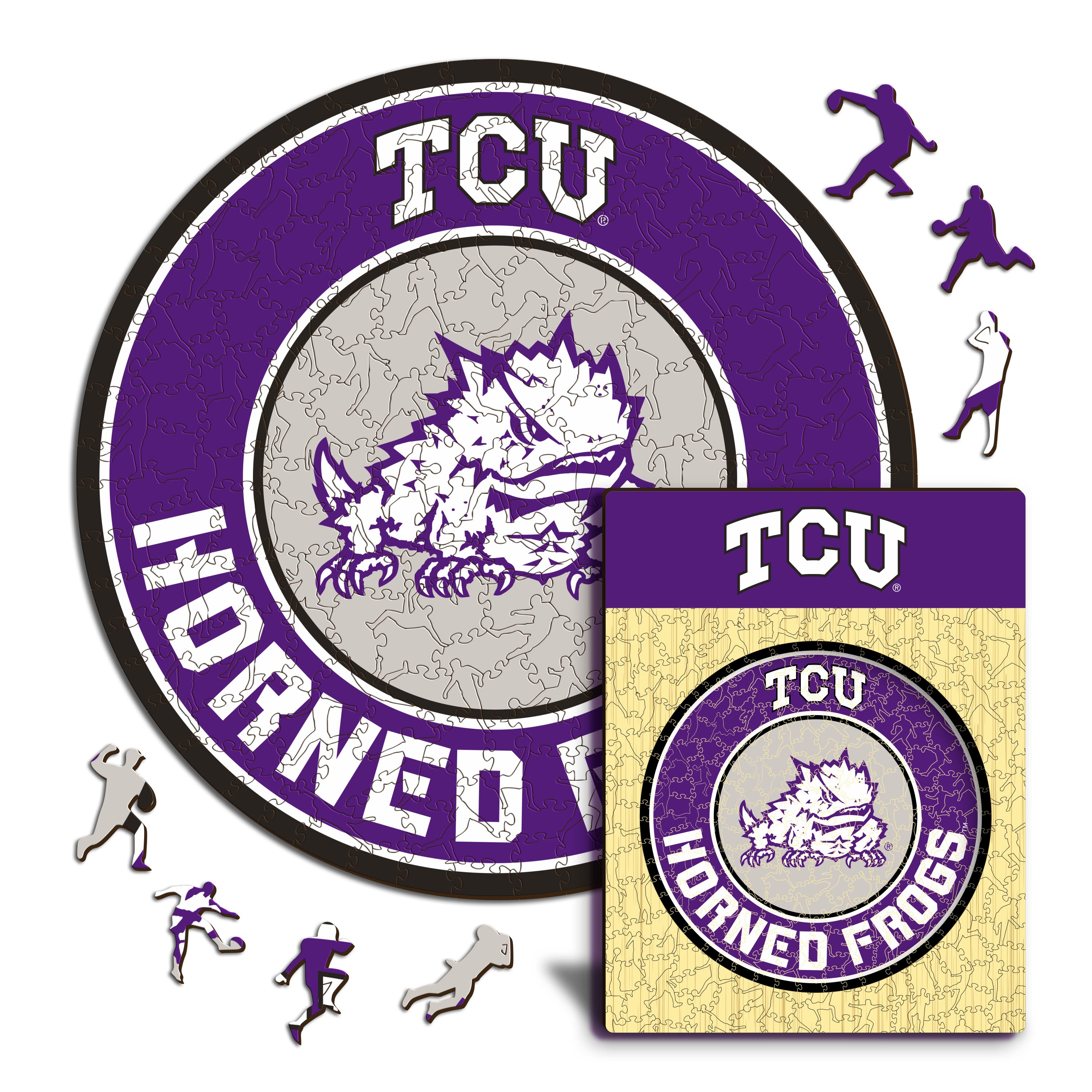 Texas Christian University - Wooden Puzzle