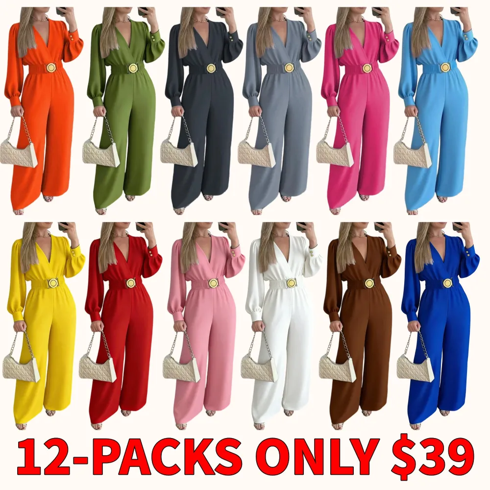 A casual women's jumpsuit