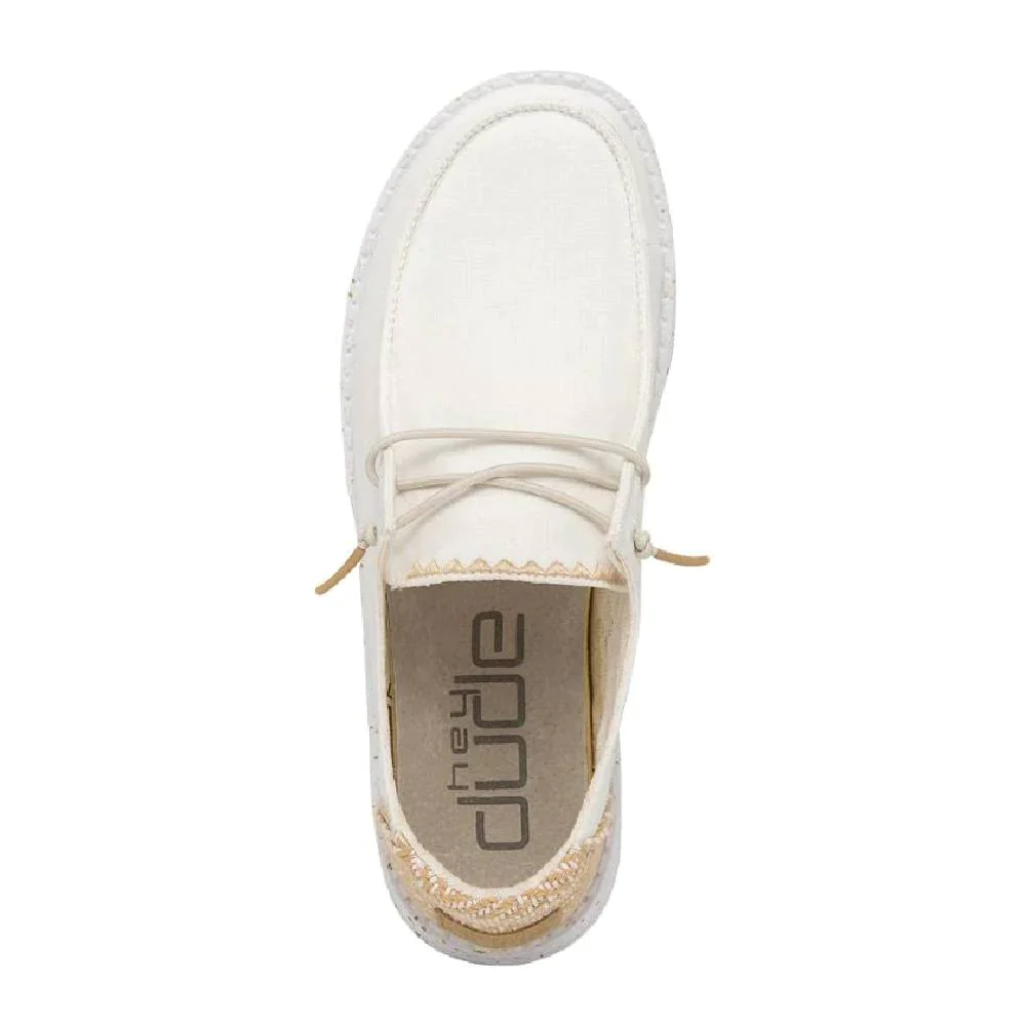 DUDE WOMENS WENDY CHAMBRAY WHITE SAND - 121410257