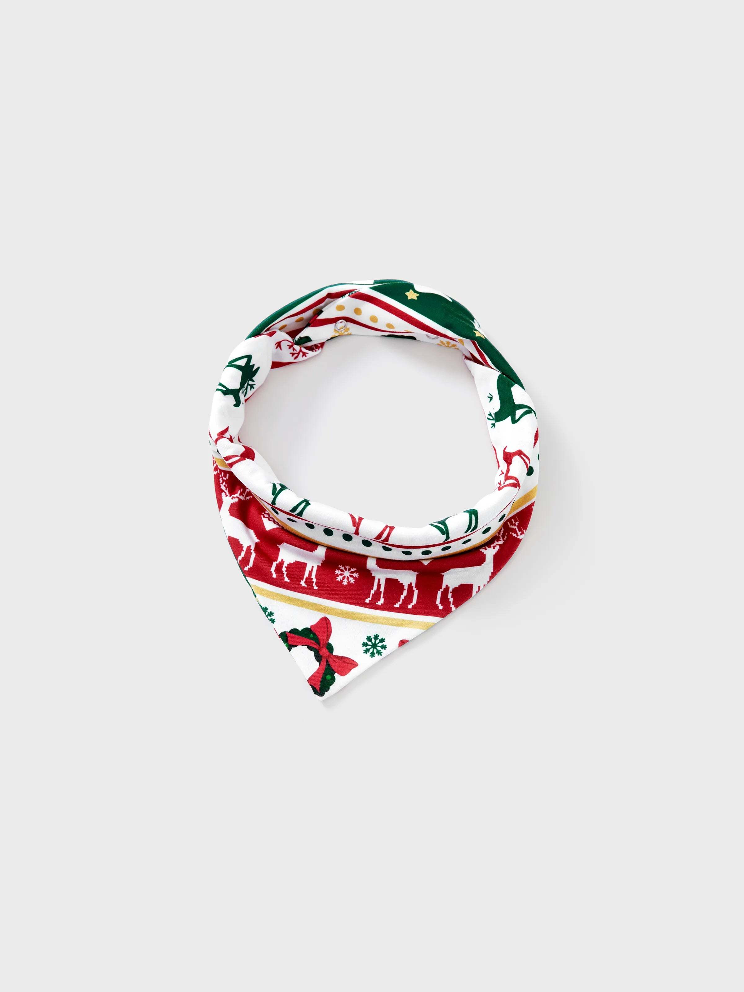 Christmas Pajamas Family Matching Allover Reindeer/Xmas Tree Pattern PJs Sets with Christmas Socks ColorBlock