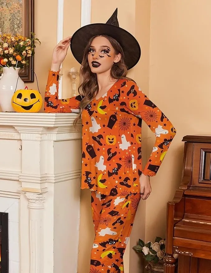 Womens Pajama Sets 2 Piece Lounge Set Fall Winter Pajamas