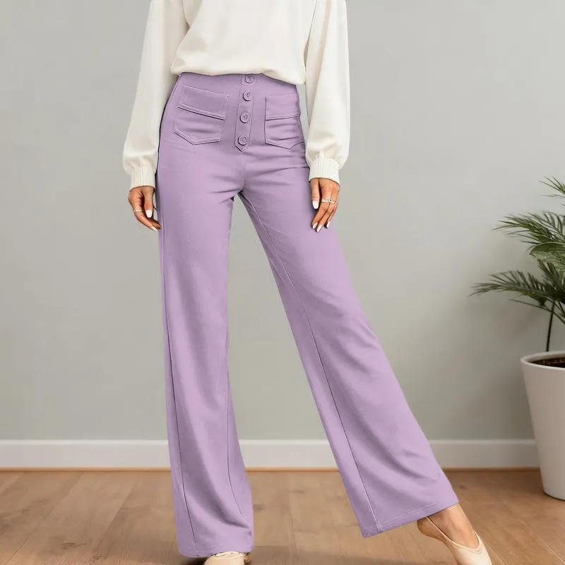 Women's High Waist Casual Pants
