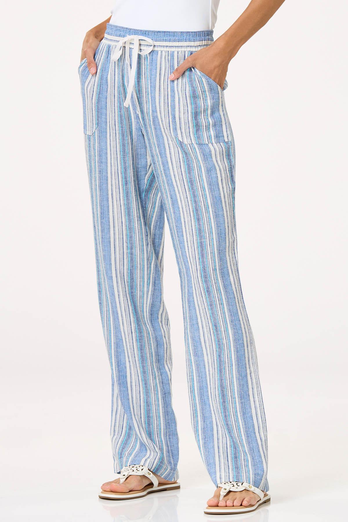Stripe Linen Pants