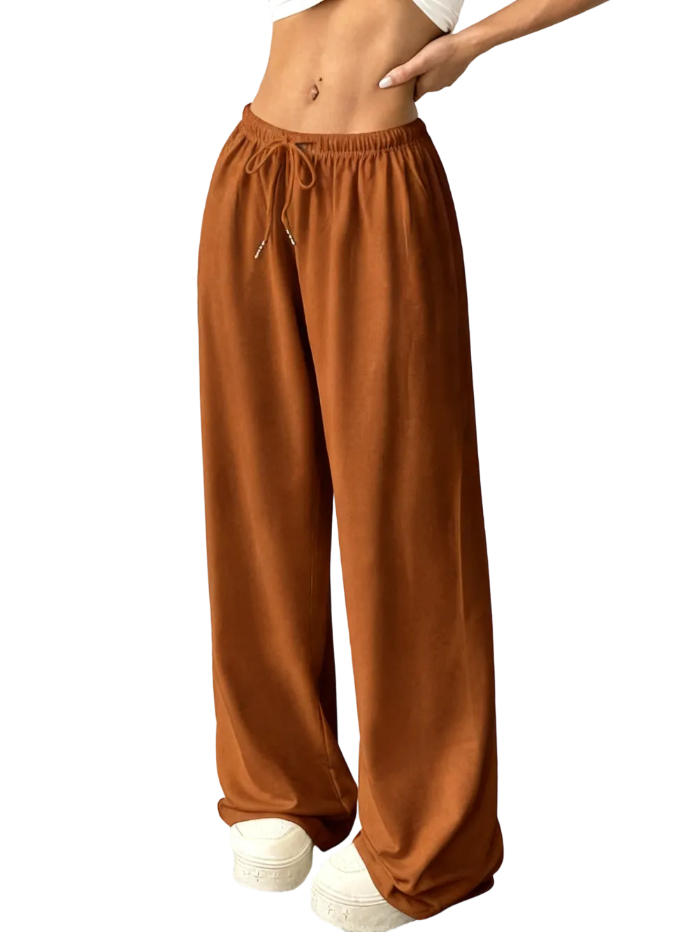 Women's Casual Loose-Fit Drawstring Pants