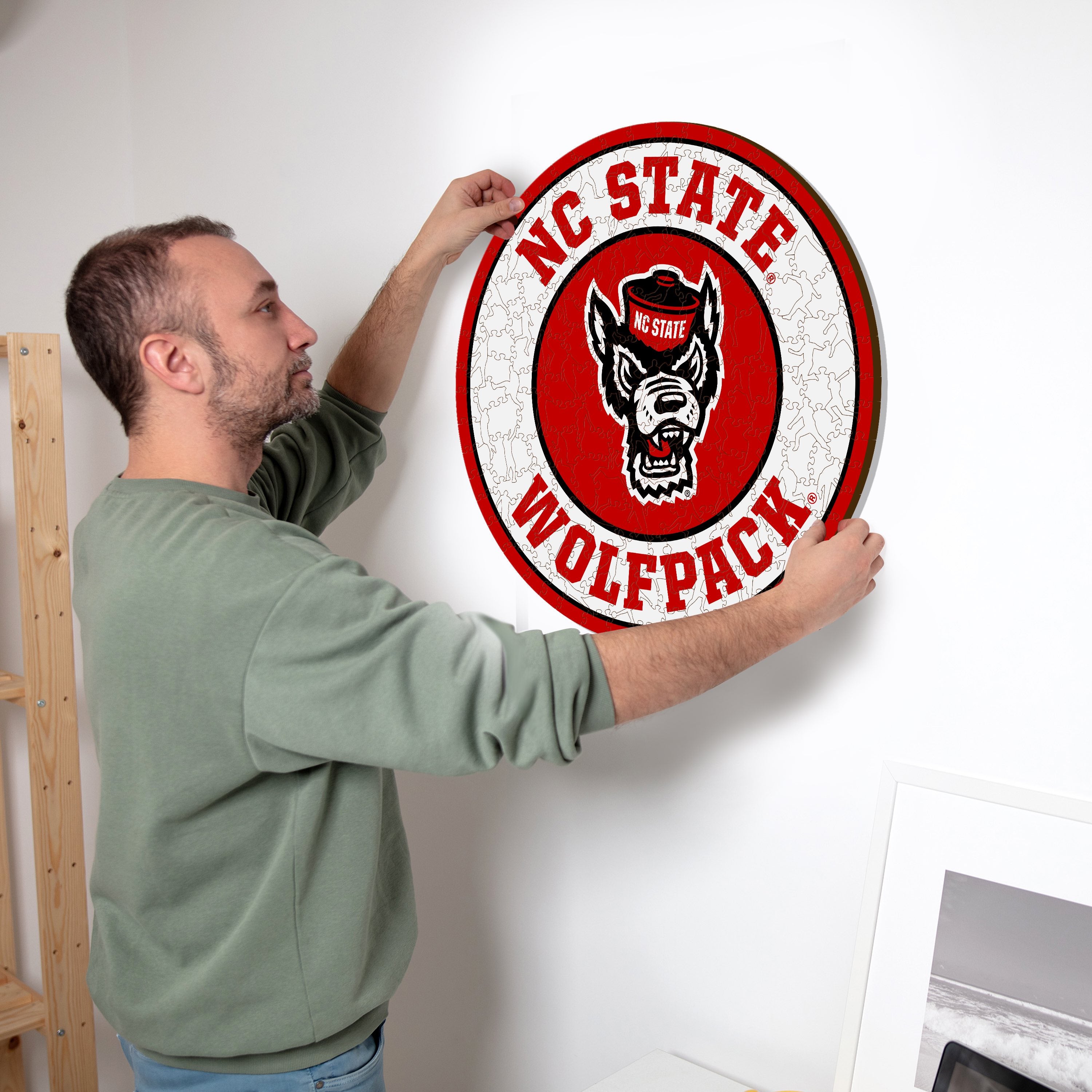 North Carolina State University - Wooden Puzzle