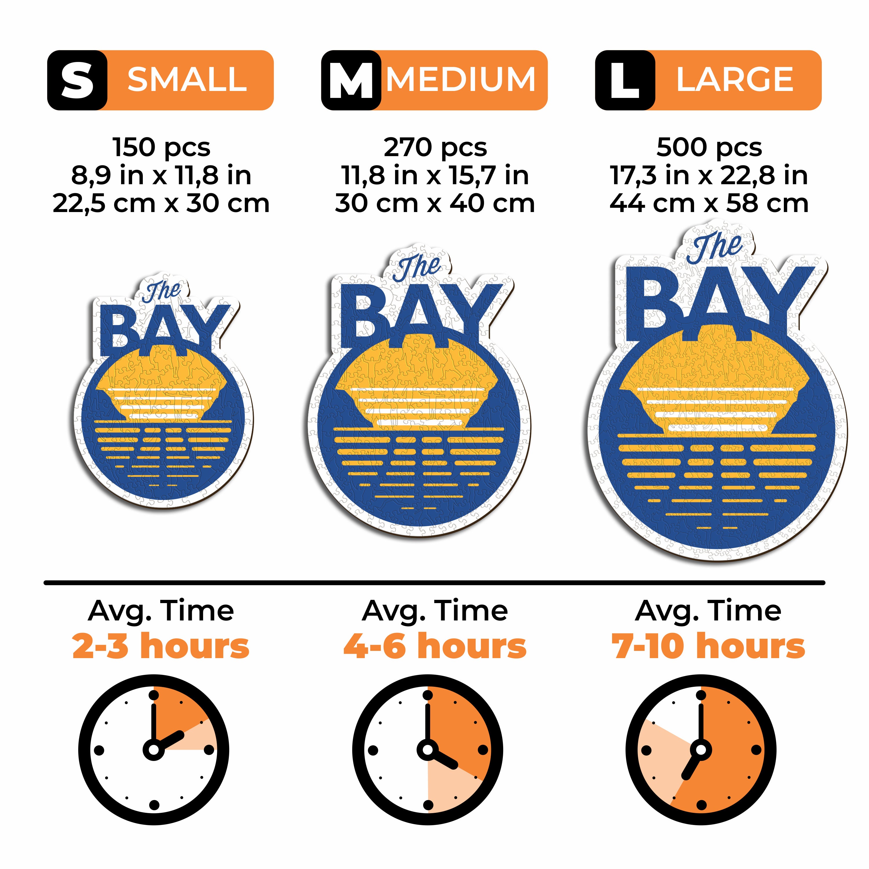 Golden State Warriors™ - Wooden Puzzle