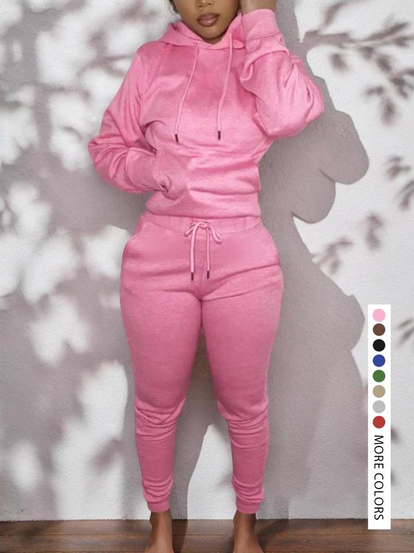 Women's 2-Piece Hoodie & Jogger Pants Set