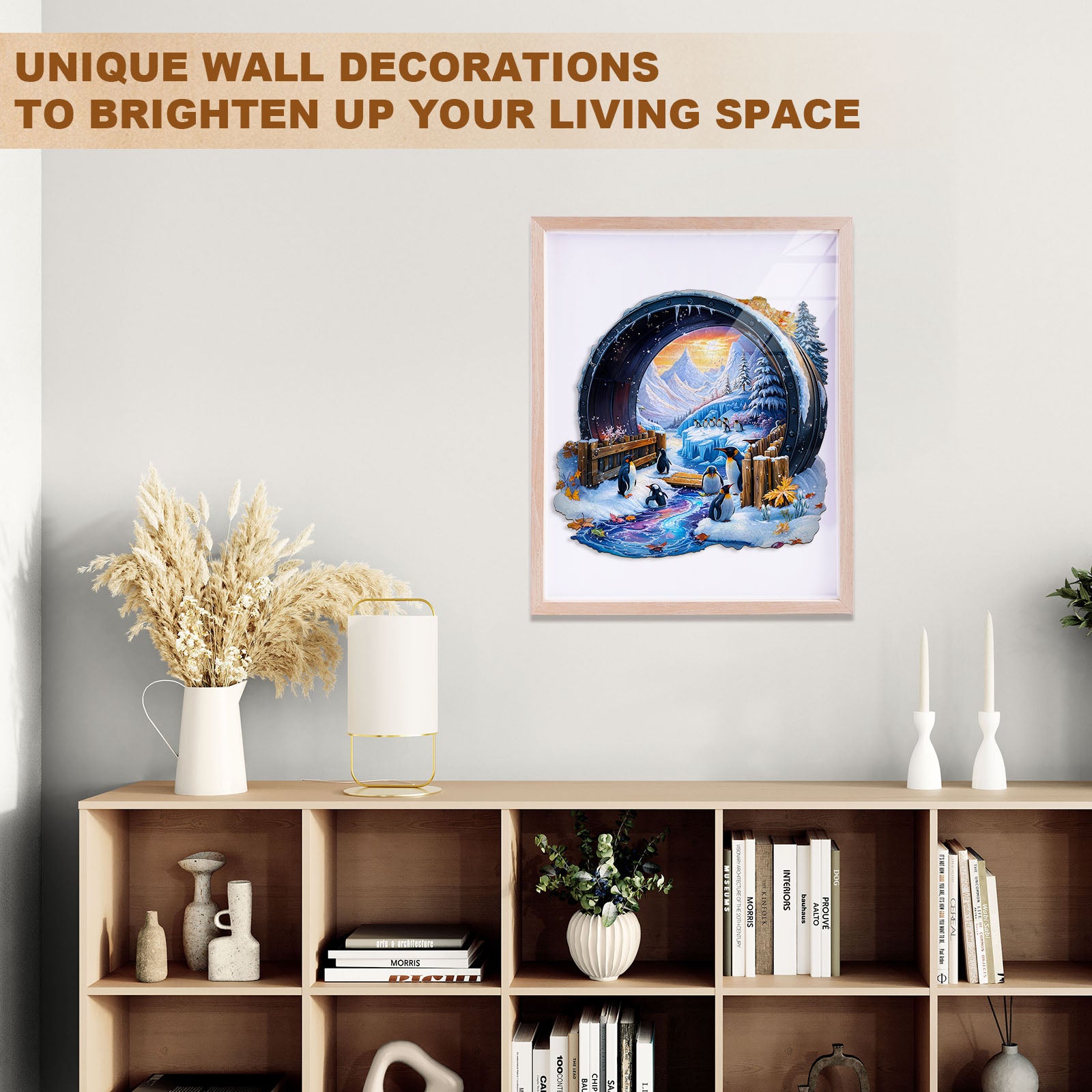 Winter Fairy Tale  Wooden Jigsaw Puzzle