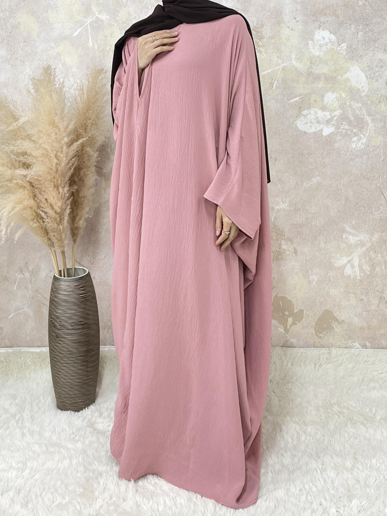 Elegant Modest Maxi Abaya Dress – Loose Fit, Long Sleeve, Everyday Comfort