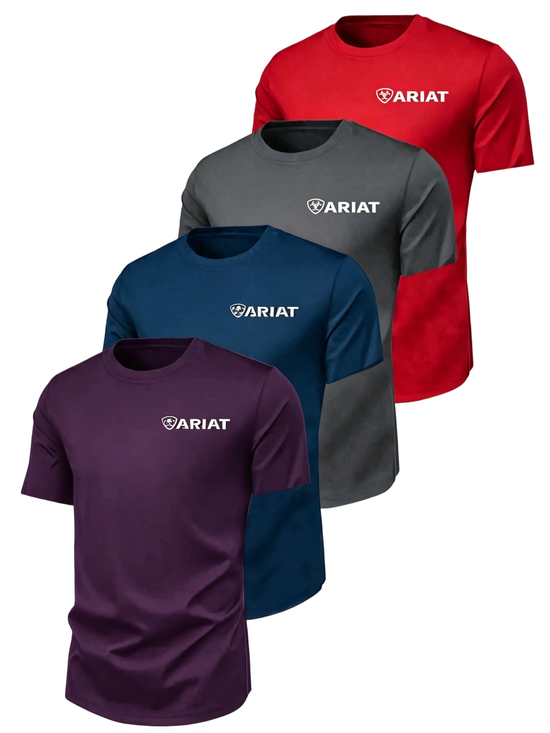 Men's Classic Crewneck Cotton T-Shirt – Breathable Comfort, Endless Style