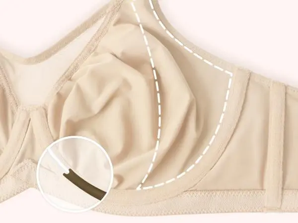Comfort Plus Size Full Coverage Bra (Less than $3 each!)