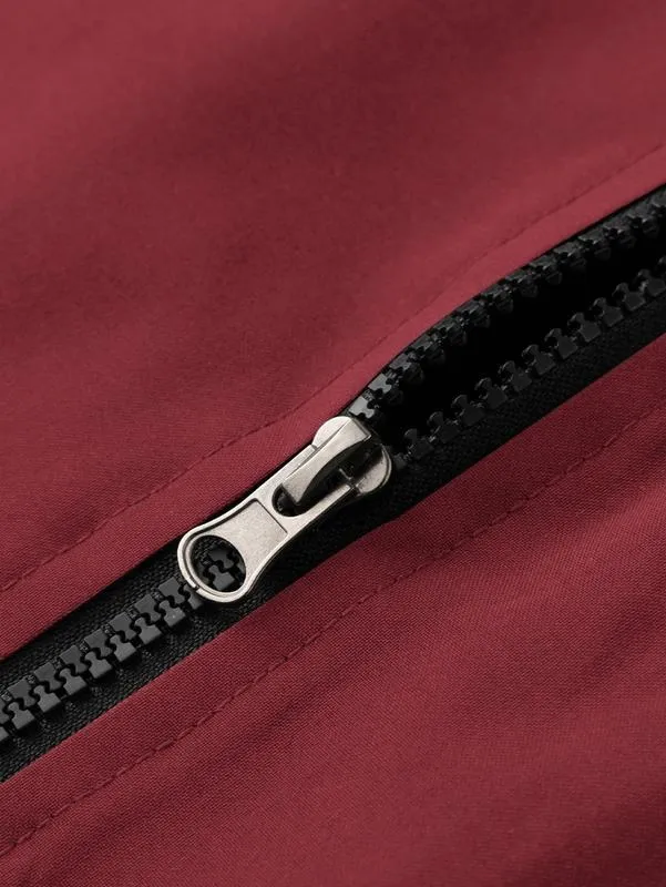 Men's spliced contrasting letter racing jacket,