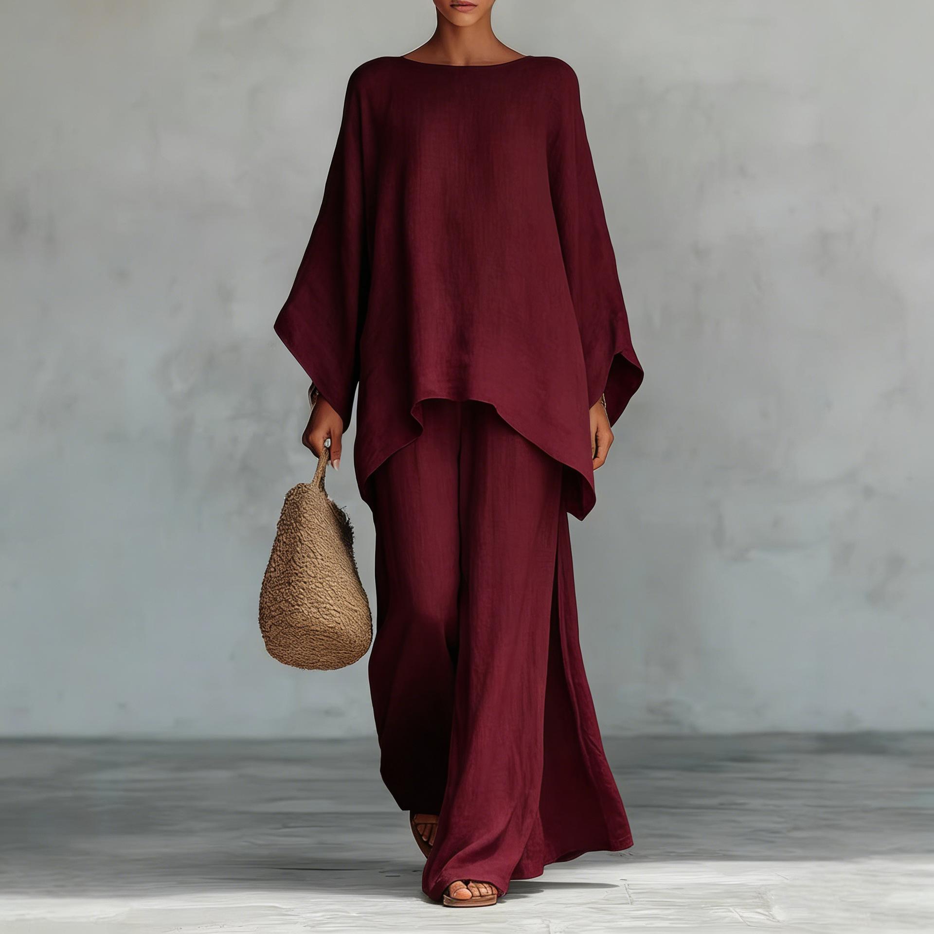 Boho Linen Two Piece Set