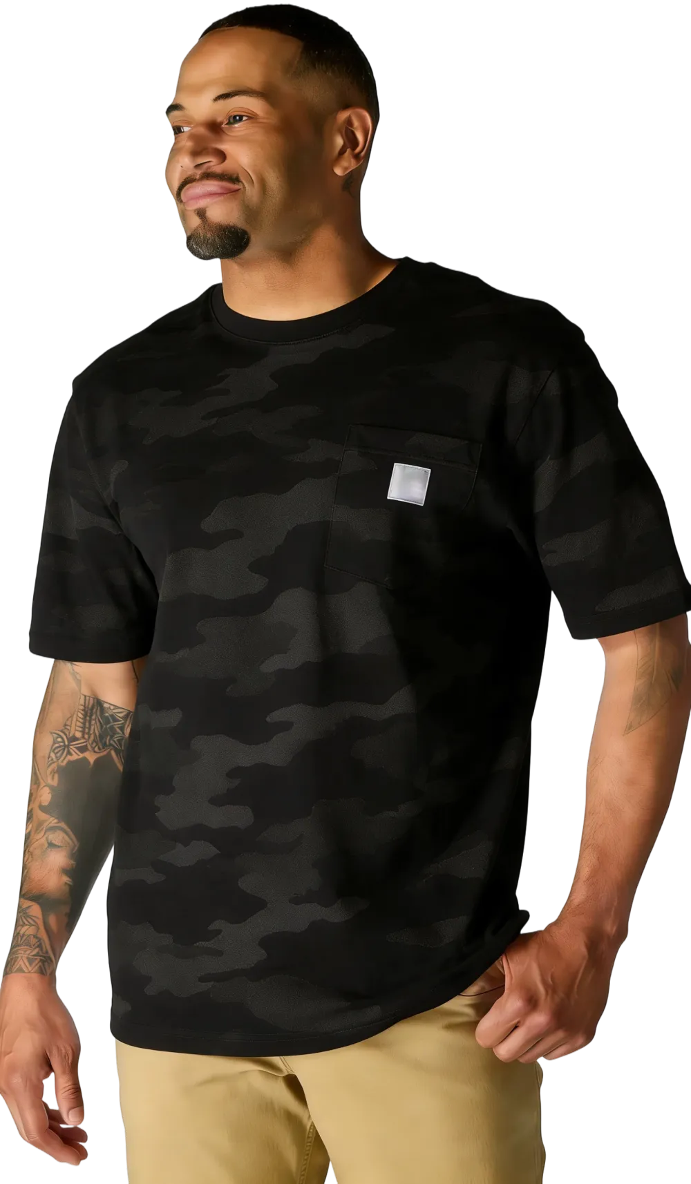 Men's Multi-Color Camo Short Sleeve Tee | Casual Everyday Style