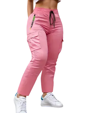 Women's Multi-Pocket Cargo Pants