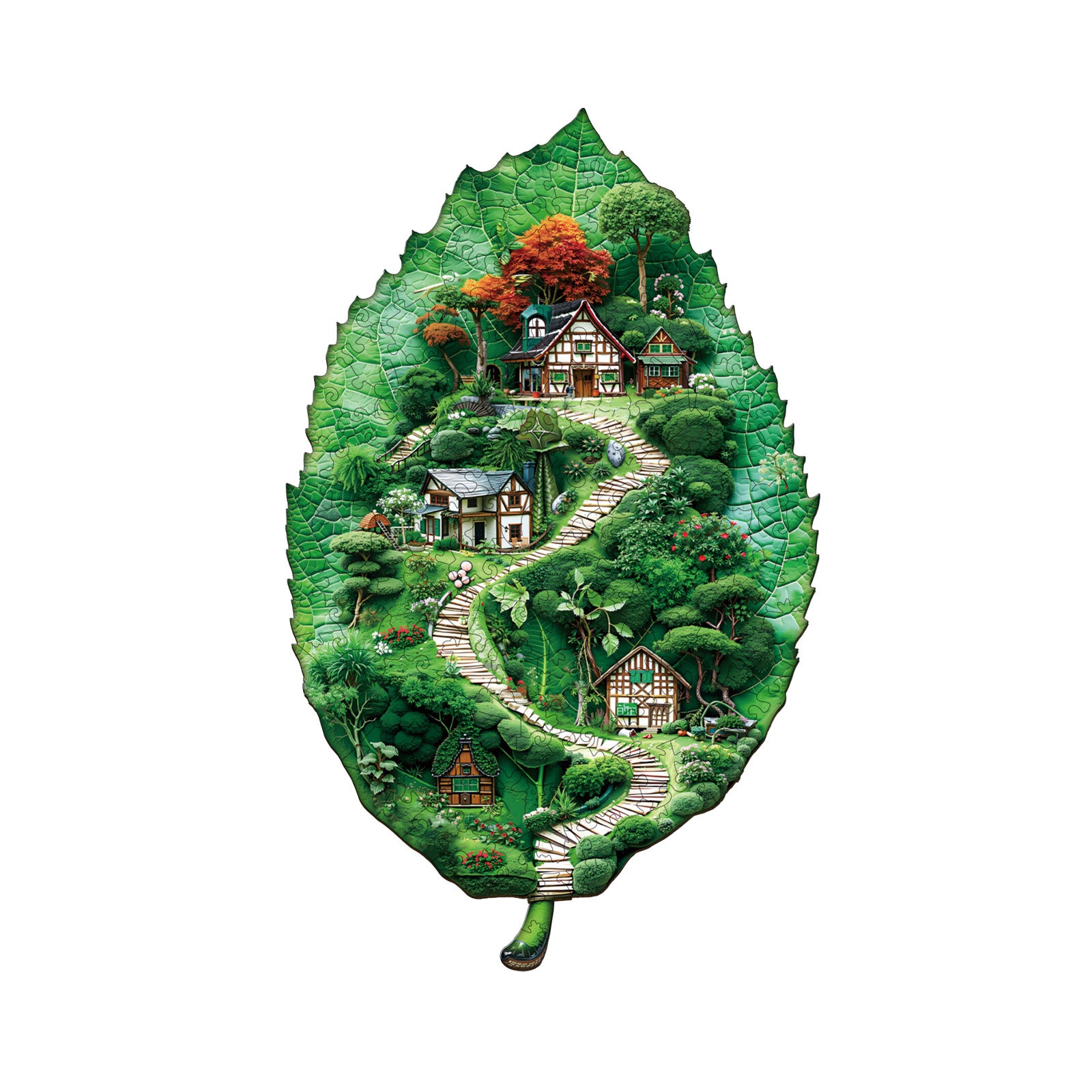 Forest Pathway Wooden Jigsaw Puzzle