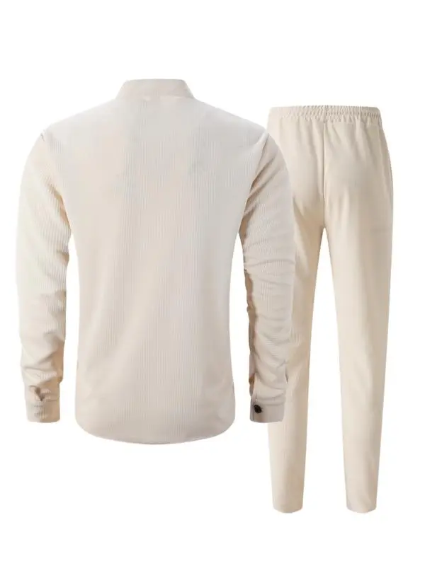 Men's new spring and autumn suit set