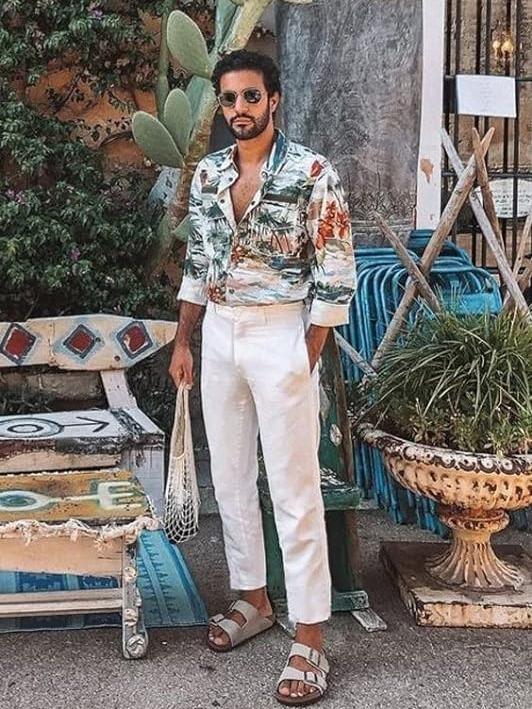 Men's Cotton Linen Pants Elastic Waist Lightweight Casual Pants Slim Fit Yoga Beach Pants with Pockets Menswear Trouser Daily