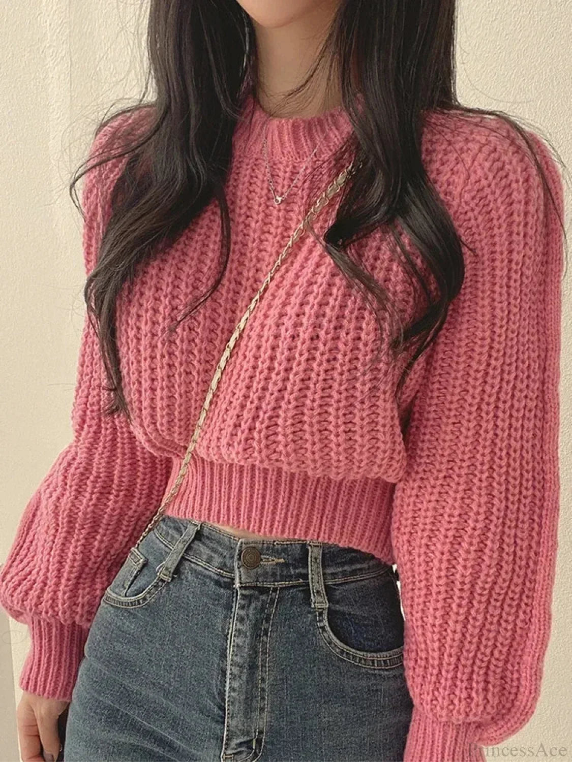 Vintage Lantern Long Sleeve Sweater