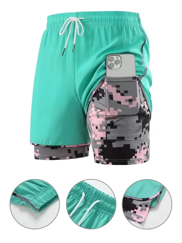 Camo Print Gym Shorts (Just $3 Each!)