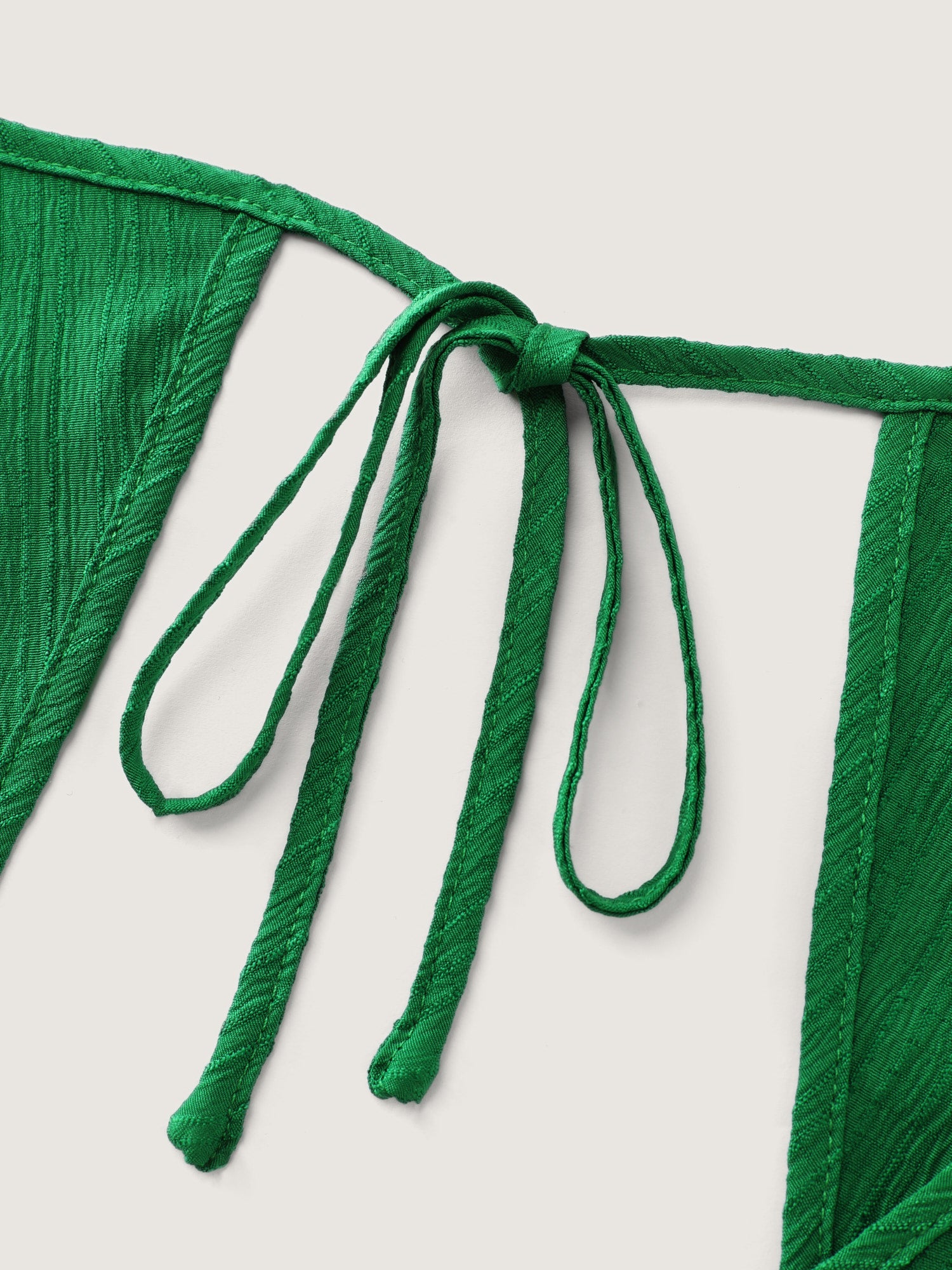 V-Neck Plain Built-in Bottoms Mini Dress