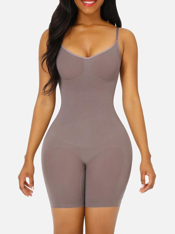 Women Butt Lifter Bodysuit  Tummy Control Shapewear Seamless Womenswear Comfort Spaghetti Strap Hip Underwear Basic Minimalist TikTokShopBlackFriday