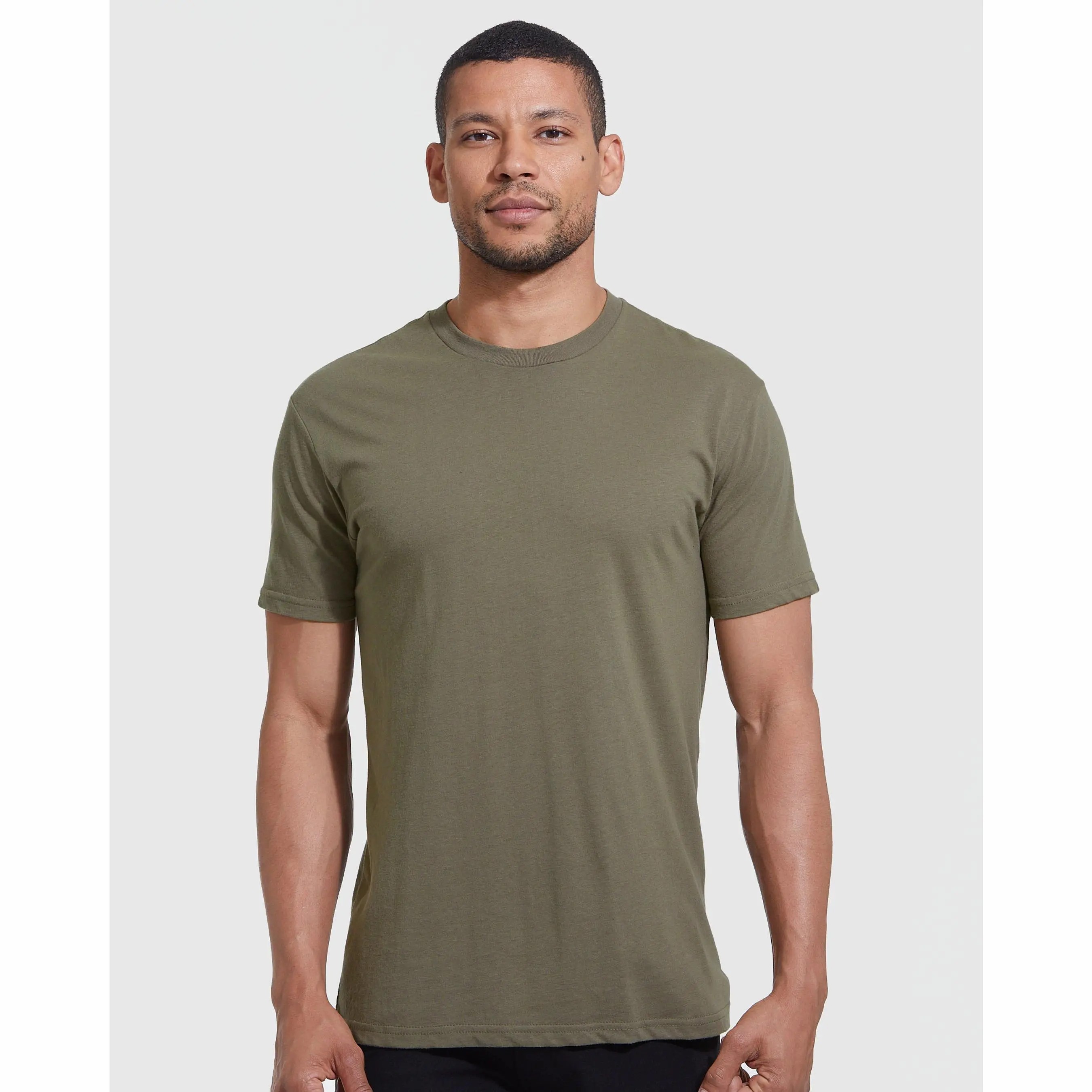 Men's Premium Fit Short Sleeve Crew Neck T-Shirt – Soft Everyday Essential