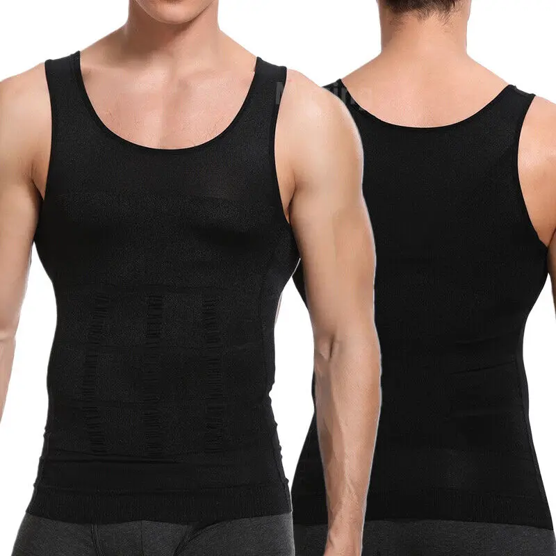 🔥8-Pack $24🔥Men's Sleeveless Shirt Shapewear Breathable Sport Vest