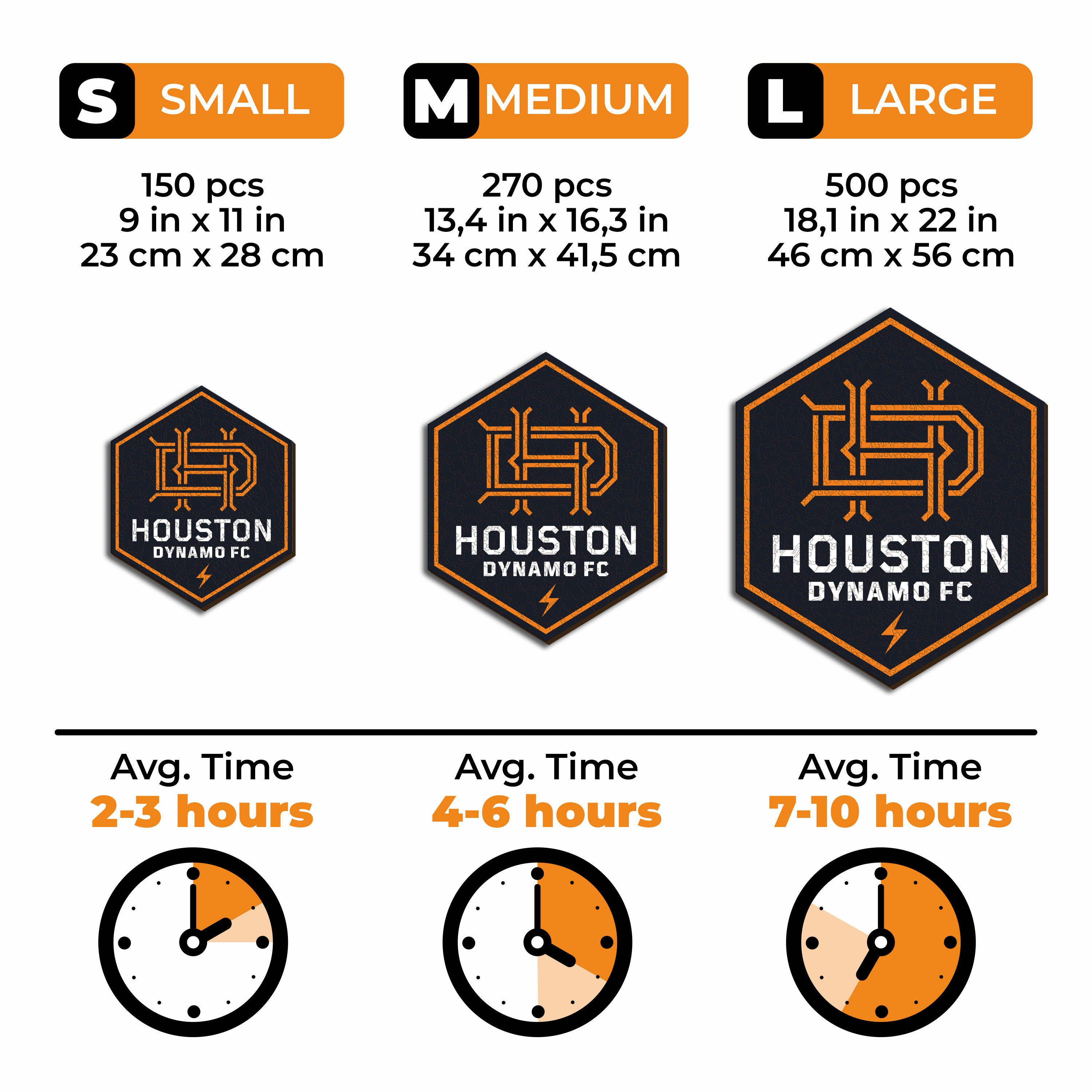 Houston Dynamo® Logo - Wooden Puzzle