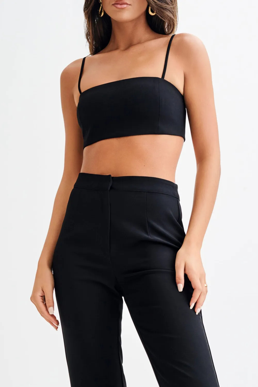 Suiting Crop Top