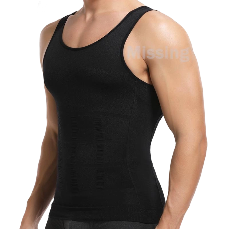 Men Body Shaper Compression Vest,Men Abdomen Sleeveless Running Workout Fitness GYM Tank Tops Shirts