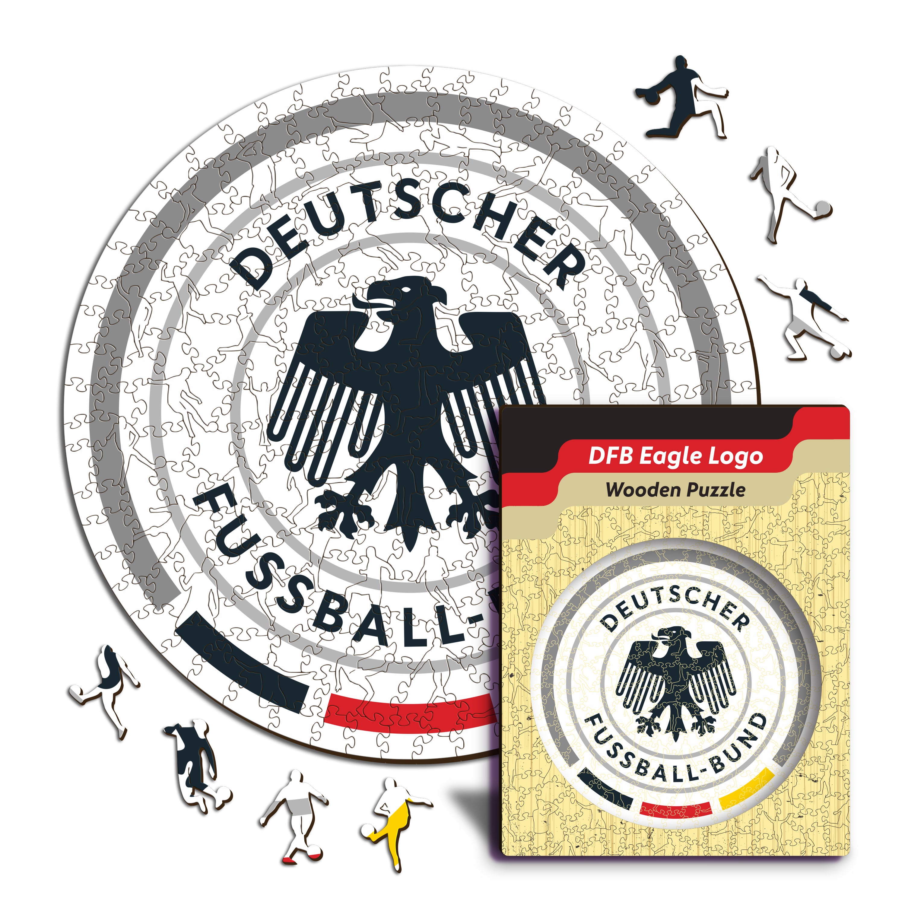 Germany® Eagle Logo - Wooden Puzzle