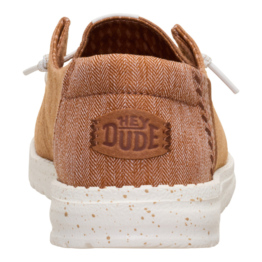 Wendy Break Brushed Linen - Chestnut